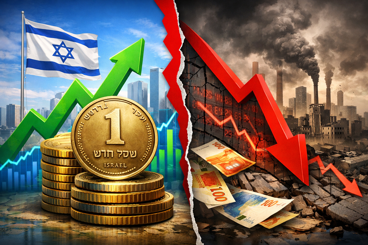 The shekel is strengthening — but the economy is weakening?