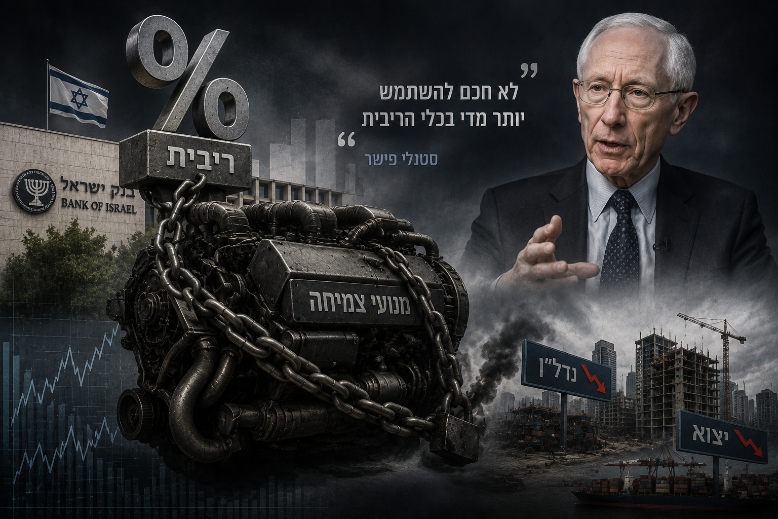 Stanley Fisher warned: It is not wise to use the interest rate tool to stabilize the shekel